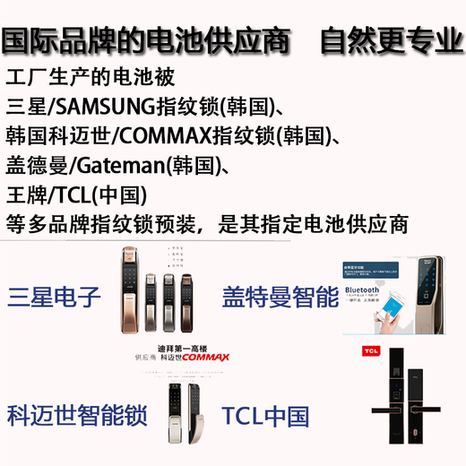 TIDEENSSY is suitable for Samsung SAMSUNG fingerprint lock P718/DP728/808 electronic password lock smart door lock special Korean BEXEL5 AA alkaline mercury-free dry battery 16 tablets New 丨 2700 upgrade 8% more durable and stable 16 sections