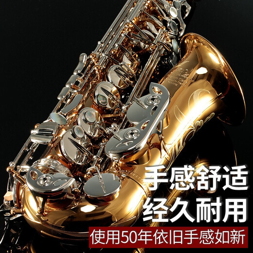 Rollins Saxophon Instrument E-Flat 9902 Alt Saxophon Instrument Rollins Anfänger-Testleistung Allgemeines Modell 9902s Medium (Nickel-geplantete Verbindungsstabkorrosionsbeständige)
