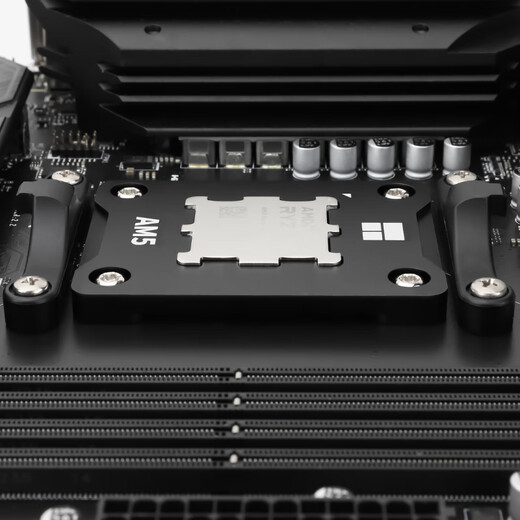 Thermalright（利民）AMD-AM5 SECURE FRAME V2 BLACK  CPU安规固定框架全铝合金+绝缘垫 散热配件ASF V2 BLACK