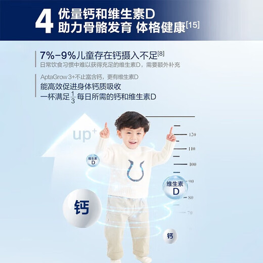 爱他美（Aptamil）幼儿童学生高钙成长奶粉900g 含VA+叶黄素 新西兰原装进口 3+段1罐（3岁以上)  效期26年1月
