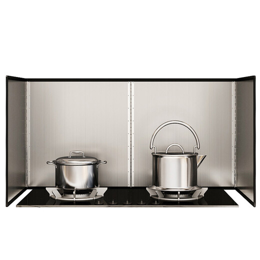 Dining General Kitchen Oil Baffle Oil-proof Baffle Gas Stove Insulation Aluminum Foil Cooking Oil Splash-proof Baffle Large Size