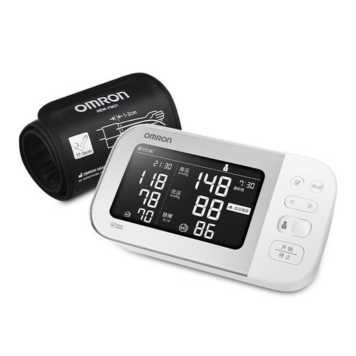 OMRON Original Blutdruckmessungsinstrument für die Heimverwendung Higision J753 Elektronischer Blutdruck Monitor Original importiert 丨 J753+Power+Storage Bag