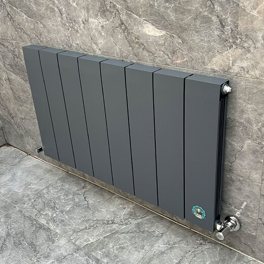 Pinshang copper-aluminum composite heating art radiator copper-aluminum composite radiator radiator matt white (single piece price, starting price of three pieces) height 0.6 meters