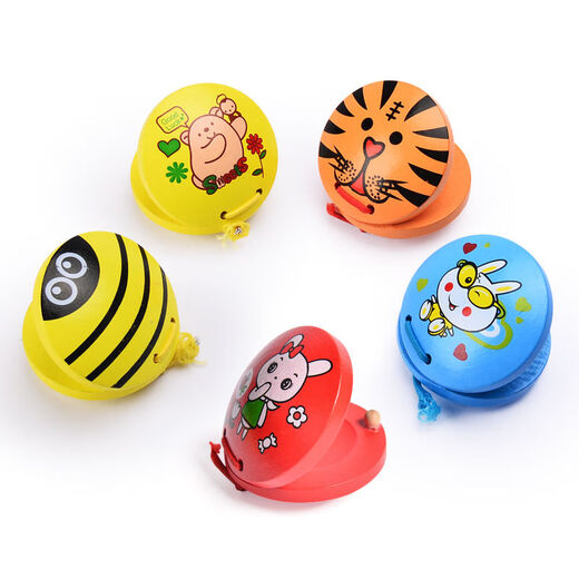 Sangshu altavoz de madera instrumentos de percusión infantil animales dibujos animados de mesa rápida orff juguete bebé educación temprana caricatura pareja azul