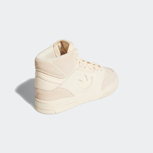 阿迪达斯 （adidas）休闲鞋女鞋秋季新款三叶草运动鞋学生百搭高帮板鞋 GZ1585/奶茶色 36.5