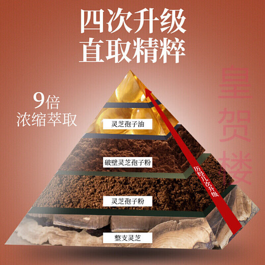 Aodong Ganoderma spore oil soft capsule broken Ganoderma spore powder essence extract Ganoderma triterpene Linzhi roe deer oil capsule 1 box 30g 60 capsules