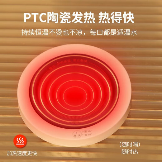 卉亦暮猫咪恒温加热饮水机酸奶机水碗猫喝水喂食喂水神器饮水器猫碗冬天 【850ml】对话猫瓷碗+基础恒温垫