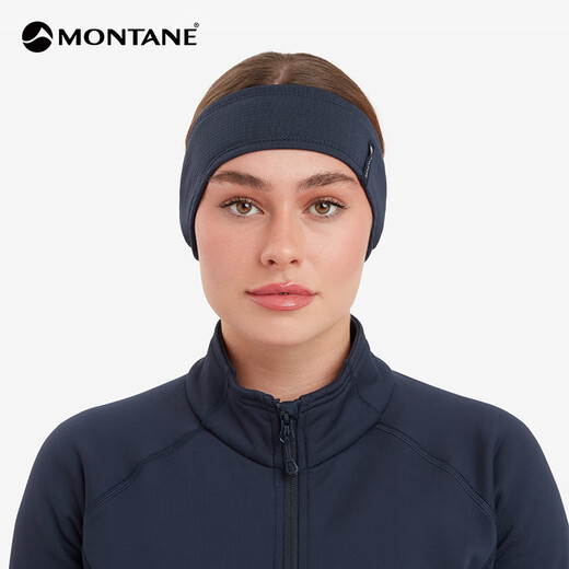 MONTANE盟泰恩PROTIUM HEADBAND抓绒运动头带 男女同款轻量高弹舒适越野 ECLIPSE BLUE 日蚀蓝 ONE SIZE