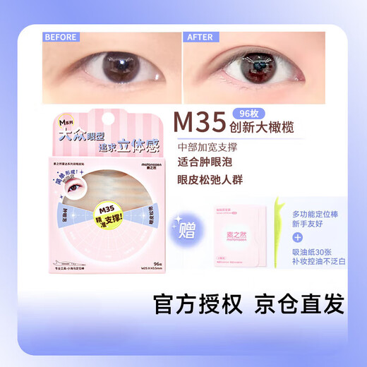 Suzhiran double eyelid patch launched in radar series 9 models M 3596 pieces