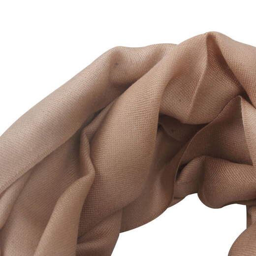 CoaCH (COACH) CoaCH Women's JUMBO Carriage Pattern Solid Color Tassel Scarf Valentine's Day Gift Taupe CQ719TAU