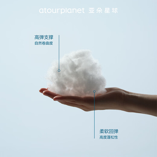 Atour Planet Deep Sleep Pillow Bed Pillow Nap Pillow Lying Down Sleeping Pillow Bedside Cushion Backrest Side Sleeping Leg Leg Special New Year Gift