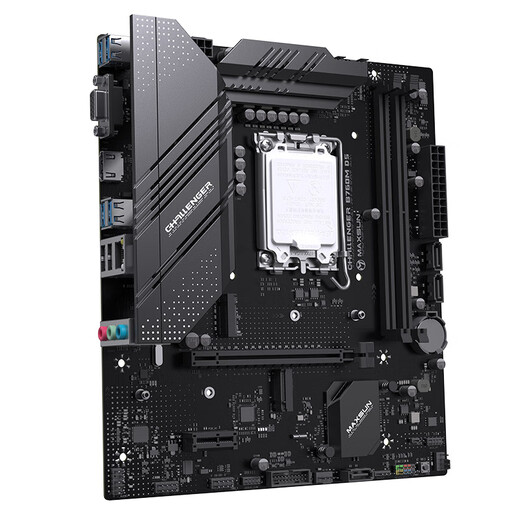 铭瑄（MAXSUN）MS-挑战者B760M D5 电脑游戏主板支持DDR5 CPU  12600KF/13400F/14600KF（Intel B760/LGA 1700）
