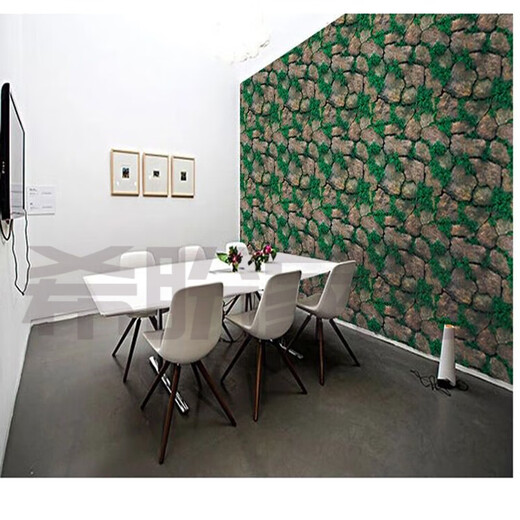 Clcey Dreidimensional Simulation Ziegelstein Stein Tapete Selbstklebbares Café Restaurant Wandrock Restaurant Renovierung Dekoration wasserdichte Wand 1098 Bücherregal/45 cm Breite*10 Meter lang Tapete nur