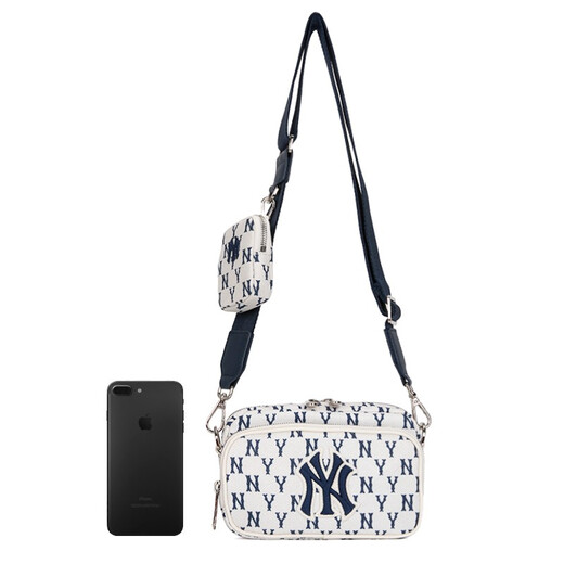 Bolsas oficiales para mujeres, bolsas de cuerpo cruzadas de moda, bolsas de hombros, bolsas informales al aire libre, regalos de cumpleaños 3ACRS012N NUEVA YORK YANKEES/CREEM F