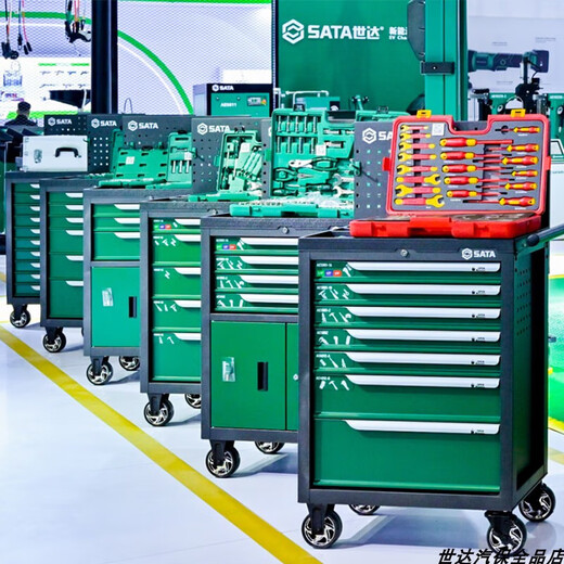 Shida Auto Repair Tool Trolley Auto Maintenance Repair Tool Trolley Set Multiple Specifications 368-piece Universal Mechanical Repair Tool Trolley Set 09931 368-piece Universal Mechanical Repair Tool Trolley Set 09931