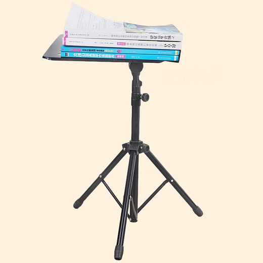 Reading shelf can be raised and lowered to adjust chanting bookshelf chanting floor-standing vertical morning reading bookshelf music music music stand bracket 1.5 meters black standard + book clip