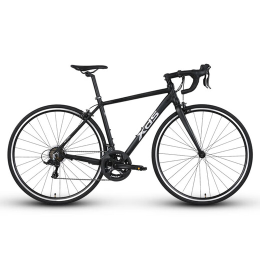 XIDESHENG (XDS) Roadbyklus RC200 Einstiegsklasse Casual 14-Gang Variable-Geschwindigkeit Aluminium Rahmenradrad 25 Weiß/Grau 510 mm