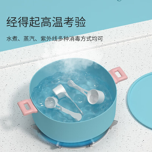 Hardy Rabbit Baby 10ml milk powder spoon 1.5g measuring spoon 4.5g 30mla2 to first universal long-handled milk powder spoon exquisite family portrait (5-piece set) with logo + box