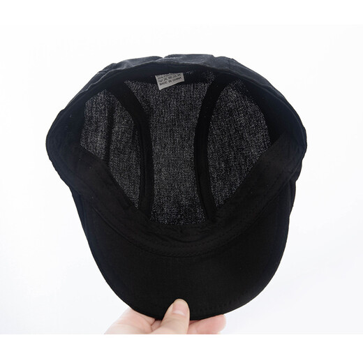 AI Yuman Baseball Cap Hombo delantero retro para hombres Lino para hombres Japanes Japanese y verano Boina de estilo transpirable Pintor British Hat British Front Hat - Café M (56-58 cm)