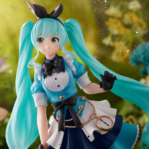 Repérer le véritable taito hatsune miku miku petit diable somnifère somnifère figure cadeau homme hatsune miku alice [environ 21 cm de haut] tout nouveau authentique