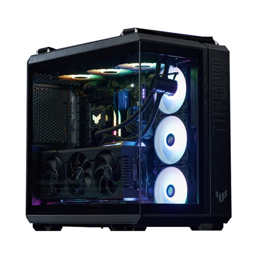 ASUS ROG 24-issue interest-free TUF family barrel AMD 9800X3D/no card/5070TI/5080 ammunition depot 870AYW/Fuxue assembled computer host DIY complete machine configuration three 9800X3D丨32G丨1T丨TUF family barrel