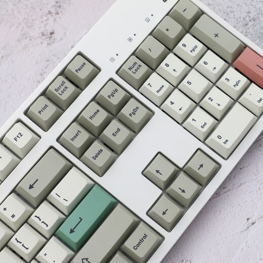 幸珀光头哥9009高度PBT热升华机械键盘复古个性键帽134键小全套 9009键帽134键盒装