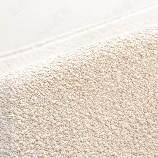 German quality teddy velvet double-sided bay window cushion window sill cushion custom-made new four-season balcony cushion custom-made cream white. cool bamboo + teddy velvet 2 thickness high-density sponge custom-made special shot