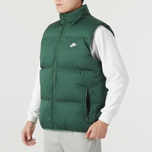 耐克（NIKE）男装 新款休闲保暖舒适运动棉马甲背心DM1278-220 FB7374-323 M