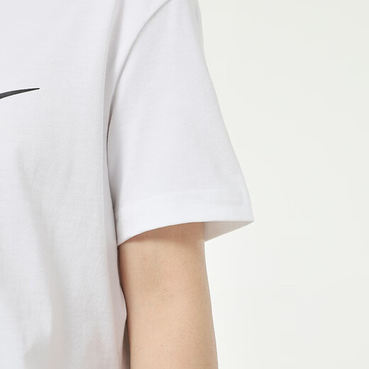 耐克NIKE女士T恤24新款运动服装跑步健身衣纯色棉质百搭透气圆领短袖 BV6176-100 XL