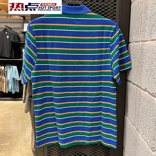 Nike (NIKE) short-sleeved men's summer new fitness training sportswear fashion lapel POLO shirt breathable casual T-shirt FN3897-480 XL