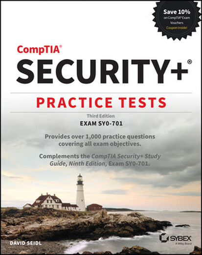 Book Comptia Security+ практические тесты: экзамен SY0-701 Третье издание