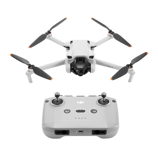 大疆（DJI）Mini 3 无人机新手入门级无人机航拍高清图传专业迷你3智能长续航10公里遥控飞机带屏遥控器便携 Mini 3 带屏版畅飞套装（三电池） 官方标配（无内存卡） 官方标配+ 2 年随心换