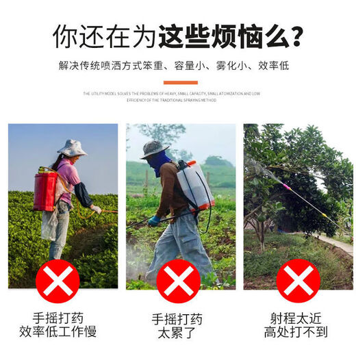 Honda BUNTIN importé véritable sac à dos Honda essence pulvérisateur à haute pression nouveau pulvérisateur domestique à quatre temps désinfection des terres agricoles 769 Honda puissance pompe en cuivre pur haute pression 15 litres