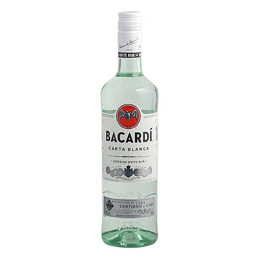 Bacardi White Rum Cocktail Basis Wein vielseitiges Getränk Mojito Backtiramisu Rum Collection Malibo Coconut [*1] 700 ml 1 Flasche
