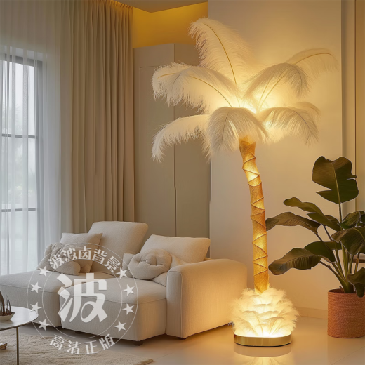 新款女主播室内温馨3d直播背景快手拍照氛围感背景布可移动 K-6625 宽1.5米X高2米无痕卷发