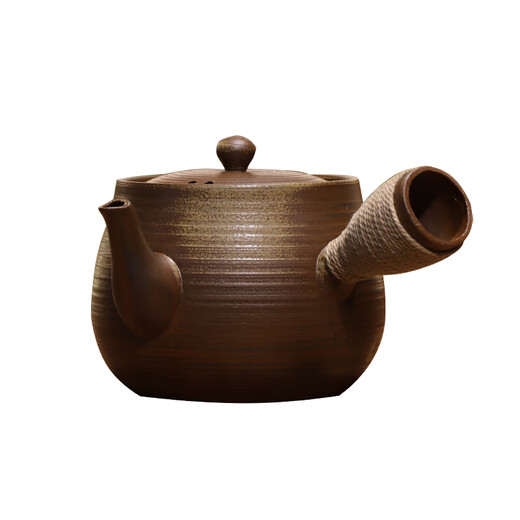 Xihanya (Royhoye) neuer Stil Topf aus Teekanne, Gesundheitstopf, Home -Side -Topf, Teekanne mit großer Kapazität im Freien, reine handgefertigte Teekanne, Liangxin -Topf, Nr. 16818, 1030 ml, linke Handmodell