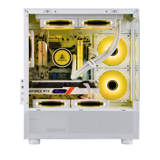 Xingu (segotep) Chassis Panoramic Sea View Room Column-less Chassis Computer Chassis Desktop Endless Pro+ Tempered Glass Side Transmission/E-ATX Motherboard Position/Support 360 Water Cooling Position Endless 240 Haoyue White Youth Edition Single Chassis Standard Edition