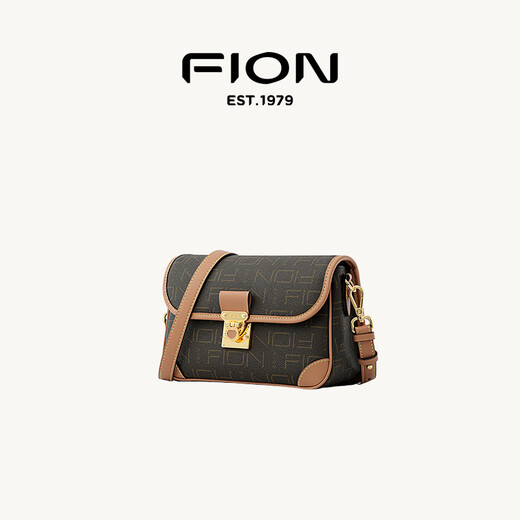 Fion Classic Presbyterian Lock Pequeño bolso cuadrado Bolso para mujeres 2025 Baguette Bag One-Ho-Ho-Ho-Ho-Hohor Crossbody Bols