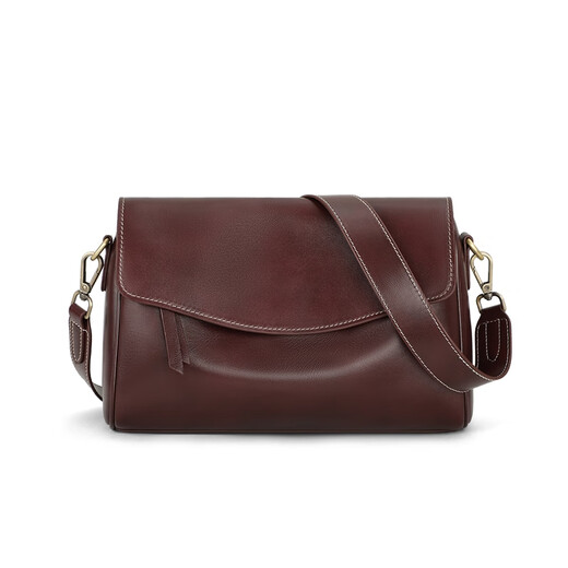 CALWAN KEODH Sac officiel Sac pour femmes Sac Nouveau été Crossbody Sac à grande capacité Sac d'oreiller cadeau d'anniversaire pour sa petite amie [Café à vin] Luxury Luxury polyvalent haut de gamme Simple et cœur-cœur petite petite amie