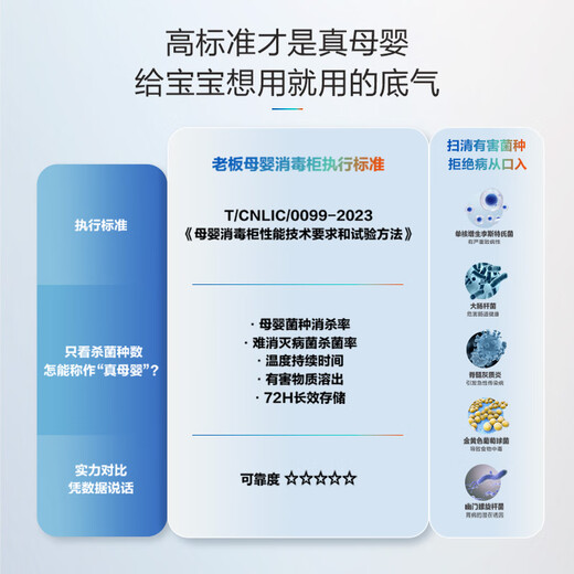 老板（Robam）消毒柜家用嵌入式消毒碗柜婴儿奶瓶消毒烘干双层低温快消自动换气二星级国家补贴紫外线XZ716A
