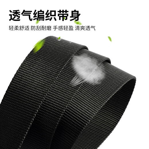 CALWAN KLSEN belt men's tactical functional belt work wear trendy casual automatic buckle simple versatile young man military training pants youth black face buckle black belt body