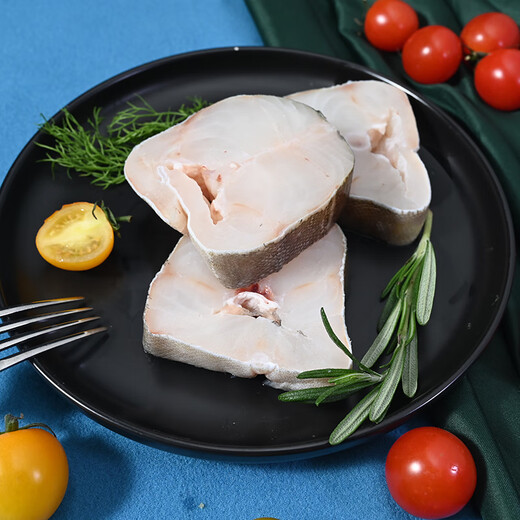 Fresh Jingcai frozen Atlantic cod fillet net weight 900g/bag, skinned and cut into sections, individually bagged, fresh fish