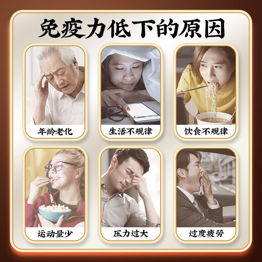 Nanjing Tongrentang Break Wall Ganoderma Lucidum Spore Powder Granules 40g*20 Packages for Adults, Middle-aged and Elderly Enhanced Immunity, Health Care Nutrition and Immune Regulation 1 Box [Eat it soon, not cost-effective]