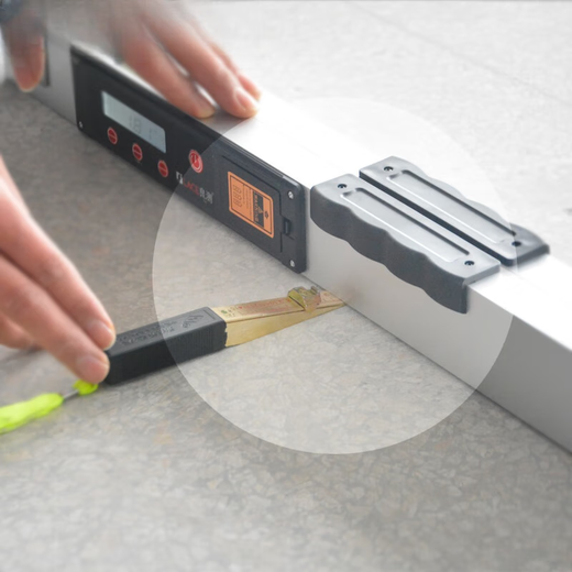 RSRDDY aluminum alloy ruler 2 folding digital display horizontal ruler high-precision home inspection tool electronic vertical detection ruler m 15-piece home inspection set without dead ends