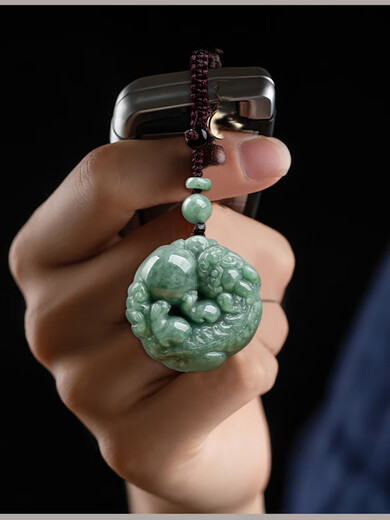 JIXIANG PAVILION JADE PIXIU КЛАЙСКИЙ ЦЕПИ