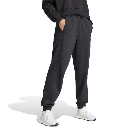 Adidas阿迪达斯2024春女休闲运动健身训练针织长裤 IW1278 M