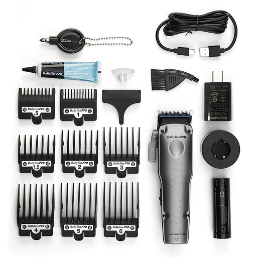 Babylisspro Barbie Liss NUEVO FXONE YAMI CABEZA RETRO Batería CLIP ELÉCTRICA CARCER BARBER SHOP PROFESIONAL FADER BATERÍA DE FADER PADRIENTE ALTA DE PROBAJO FXONE PRINCIPLAMENTE recomendado BAB829MGCN
