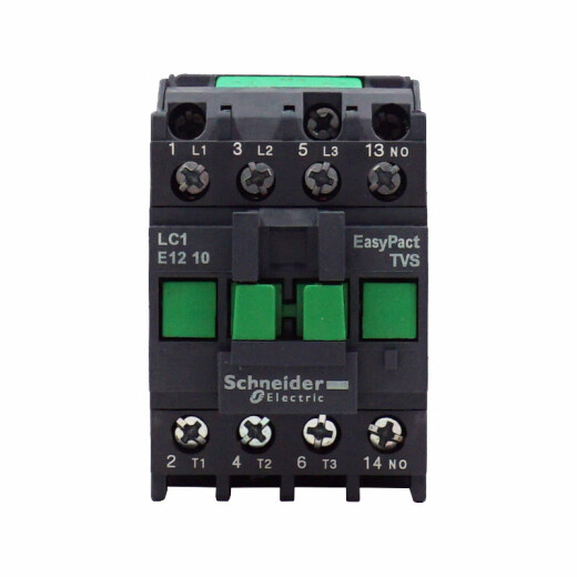 施耐德（Schneider）交流接触器LC1E 0910 1210 1810 2510 3210 3 LC1E06101常开 F5NA LC1E12101常开 E5NAC48V