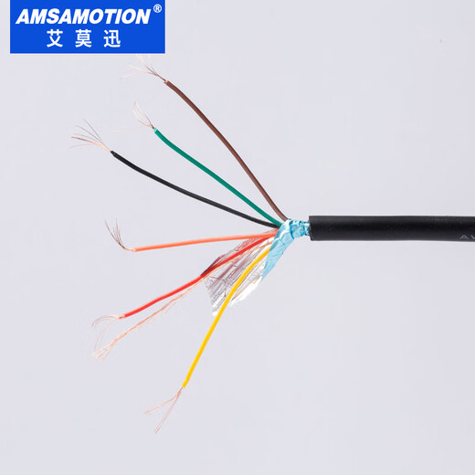 AIMOXUN convient au câble de données de programmation Mitsubishi plc FX3U / 1S / 1N / 2N / 3GA DÉLICTION DE COMMANDE DE DEBUG Câble Câble USB-SC09-FX [Black économique] avec anneau magnétique 2,5 mètres