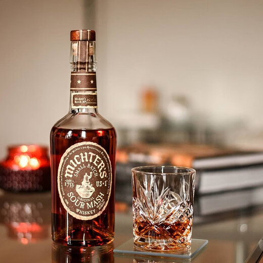 酩帝诗（MICHTER'S）【原瓶进口】美国波本黑麦威士忌洋酒 酩帝诗US1酸麦芽威士忌700ml